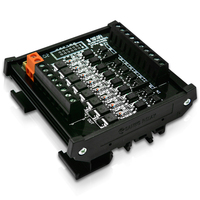 Mini fusibles électrovanne à 8 canaux 12v 24v, microcontrôleur à puce unique, contrôle optocoupleur, module amplificateur d'isolation