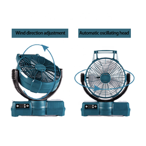 Ventilateur électrique rechargeable à batterie lithium double usage DC/AC pour extérieur Ananke Tools - Product Image 3