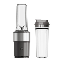 Blender de voyage électrique 650 ml, bouteille sans BPA, presse-agrumes portable, blender sportif avec double gobelet