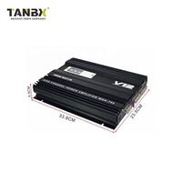 Amplifier Mobil Digital 4 Saluran Daya Tinggi 3800W Kelas Profesional AB Harga Murah (WDK-V705)