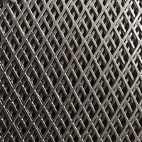 Grillage métallique galvanisé haute résistance, maille diamantée antidérapante pour clôture de chantier, marches d'escalier, plateforme industrielle