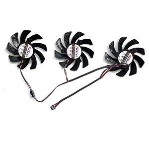 Ventilateur de refroidissement pour carte graphique Sapphire <span class=keywords><strong>R9</strong></span> 290X <span class=keywords><strong>290</strong></span> 280 Vapor-X OC Platinum, FDC10H12S9-C 85MM 4PIN DC 12V 0.35A <span class=keywords><strong>R9</strong></span> 290X GPU - Product Image 4