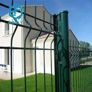 Galvanized Iron Wire <strong>Mesh</strong> Fence Panels Curved Welded Wire <strong>Mesh</strong> with Metal Frame Versatile Outdoor <strong>Security</strong> Barrier - Product Image 3