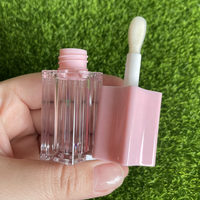 CY830 LZ Pack – Tubes de gloss liquide 5ml avec applicateur étoile à cinq branches, noir, blanc, rose, personnalisables avec votre marque privée