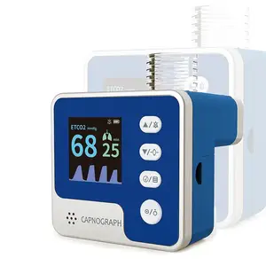 CONTEC CA10M-VET แบบพกพา Capnograph Capnography Etco2จอภาพ Capnography Monitor