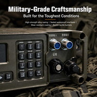 Radios tactiques bidirectionnelles HF VHF UHF militaires avec saut de fréquence, cryptées, SDR, radio tactique