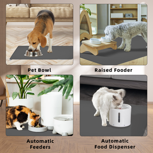 Großer Bodens itz Sitzende Silikon-Haustier matten im Freien Dekorative Hunde matte für Schlafs ofa Garten - Product Image 5