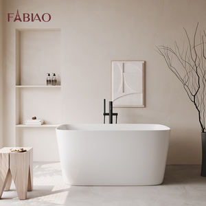 <span class=keywords><strong>Baignoire</strong></span> carrée indépendante en acrylique de style japonais de 1.2 à 1.4m avec caractéristiques de bain à remous - Product Image 2