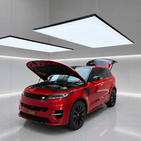 Lampe de travail LED dimmable étanche pour lavage auto, detailing, plafonnier d'atelier, garage, boîte à lumière à film souple