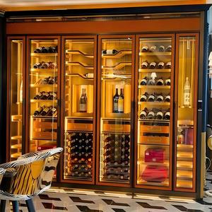 Refrigerador de Vino de Diseño Contemporáneo y Moderno para Sala de Estar de Hotel o Villa, Vinoteca, Cantina, Cámara de Vino - Product Image 4