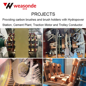 JR tinh khiết nhôm Điện bàn chải chủ 25*32 mét cho vòng trượt, diễn, Exciter, trạm thủy điện, mỏ và nhà máy thép - Product Image 6