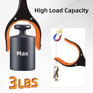 Alat pick up ringan dapat dilipat, alat penjebak sampah atas berputar 360 ° dengan Magnet - Product Image 2