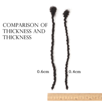 Nouvel Arrivage Extensions de Cheveux Naturels Dreadlocks 100% Cheveux Humains Fournisseur