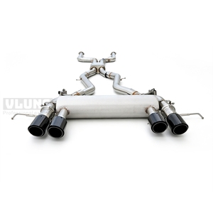 Échappement arrière haute performance en acier inoxydable avec couche isolante pour BMW M3 M4 G80 G82 3.0T 2020-2026 - Product Image 2
