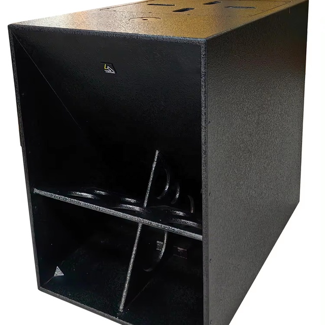 L-SOLUTION F24 Professional 24 Inch Single Subwoofer Passive System Neodymium Magnet 8 Ohm Impedance 1800W Output Power Speakers