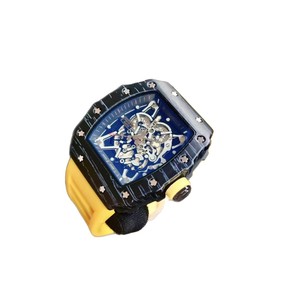 Orologio al Quarzo da Uomo Bestseller Transfrontaliero con Tre Lancette, Cassa in Lega Luminosa da 45mm, Stile Sportivo Europeo-Americano, Cinturino in Silicone - Product Image 5
