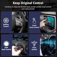 Adaptador/Dongle Inalámbrico CarPlay BOYi, USB/Bluetooth, Plug and Play, Conexión Dual WiFi de 5 GHz, Actualización en Línea, Baja Latencia, Fácil Instalación 1