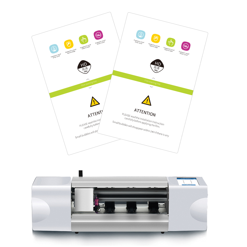 Универсальный мобильный телефон невидимый экран протектор портативный Гидрогелевая пленка Вырезыванная машина