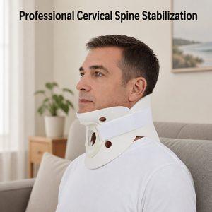 <span class=keywords><strong>Collare</strong></span> Cervicale <span class=keywords><strong>Rigido</strong></span> a Due Pezzi di Grado Medico, Eligibile per HSA e FSA, per Immobilizzazione e Supporto del Collo - Product Image 2