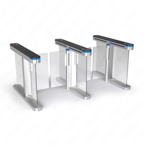 ประตูหมุนอัตโนมัติแบบความเร็วสูง พร้อมโครงสร้างสแตนเลส 304 รองรับ RFID และ QR Code จากโรงงาน - Product Image 3