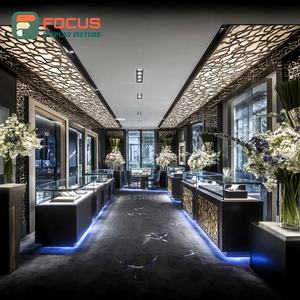 Exhibidor de Joyería de Lujo para Interiores de Tiendas, Mueble de Joyería con Superficie Pulida para Tiendas de Marca - Product Image 2