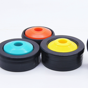 Kunststoff PVC Nylon Metall 2 Zoll Förderrollen-Komponenten Teile Lagerkappe Endabdeckung Gehäuse Endkappen - Product Image 3