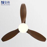 Élégance moderne: Ventilateur de plafond à LED en cuivre pur de 52 "avec télécommande-Lames en ABS, simplicité et style