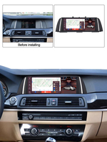 Radio Estéreo para Auto MEKEDE con Android 13 para BMW Serie 5 F10 F11 2010-2016, Snapdragon 680, 8+256G, CIC NBT, Video, Pantalla HD 4G para el Tablero