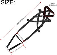 Harnais pour chien de traîneau robuste tirant la corde sangle en nylon renforcée pour la formation de chien équipement de charriage et de musculation canins