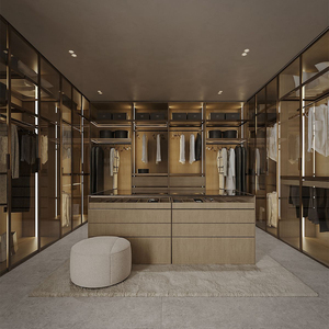 <span class=keywords><strong>Armario</strong></span> de <span class=keywords><strong>matrimonio</strong></span> de 3 metros con diseño de cajones con cerradura y luz, ideal para dos personas - Product Image 1