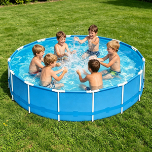 <span class=keywords><strong>Piscine</strong></span> rectangulaire <span class=keywords><strong>hors</strong></span> <span class=keywords><strong>sol</strong></span> de taille familiale, durable - Product Image 4