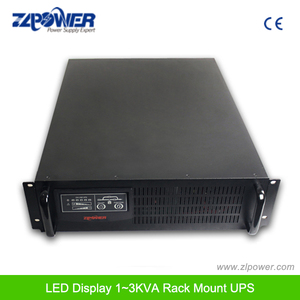 UPS en Línea Monofásico de Onda Sinusoidal Pura, Modelo Estándar, Montaje en Rack, 1KVA 2KVA 3KVA 6KVA 10KVA, Batería de 12V 9AH - Product Image 3