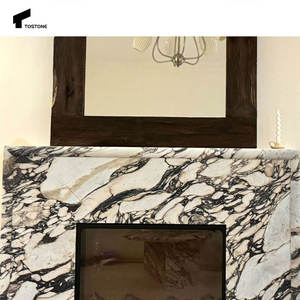 गर्म विला रहने वाले कमरे के लिए टोस्टोन शानदार प्राकृतिक कैलाटा वायला संगमरमर के पत्थर के मैटल वातावरण - Product Image 4