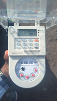 Compteur d'eau intelligent en nylon nano intégré avec clavier en plastique STS, logiciel de prépaiement pour compteurs d'eau prépayés et distributeur de jetons