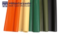 Bâche de protection en PVC MILLION, imperméable et anti-poussière, pour le transport de marchandises sur camion