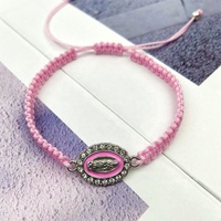 Bracelet ajustable plaqué or Vierge Marie et Saint Jude, protection, prospérité, chance, bijoux catholiques
