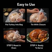 Sacs de cuisson en nylon haute température sur mesure, gaufrés, recyclables pour rôtir, cuire au four, cuisiner de la viande, du poisson, du poulet, des légumes, OEM