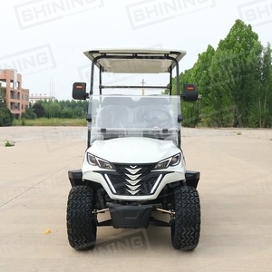 Shininglsv Сияющий бренд Китай Роскошная тележка для гольфа высокого класса изготовленная на заказ электрическая 4-местная тележка для гольфа - Product Image 3