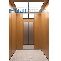 Ascenseur domestique FUJI en acier inoxydable 304 avec traction sans engrenage et entraînement AC, prix compétitif