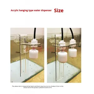 เครื่องควบคุมระดับน้ำอิเล็กทรอนิกส์อัตโนมัติสำหรับตู้ปลา, เครื่องเติมน้ำสำหรับตู้ปลาอุปกรณ์เสริมอะคริลิก - Product Image 3