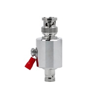 Fourniture d'usine BNC Type mâle femelle Jack parafoudre avec DC 0-3G parafoudre dispositifs pour la Protection de l'éclairage