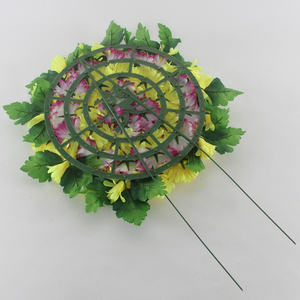 Guirlande de fausses fleurs telha 66Cm, 2 mètres, en tissu, couronne de fleurs artificielles pour Arrangement couleur des cérémonies cosplay - Product Image 4
