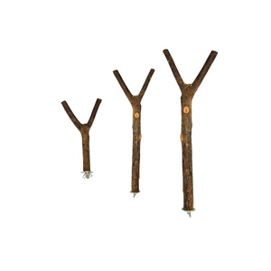 <strong>Wholesale</strong> Nature Wood Bird Perch Stand Feature Playing Pets <strong>Toy</strong> for <strong>Parrots</strong> Cages Carton Packing - Product Image 6