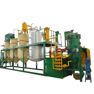 Équipement de raffinage 5T/D, ligne de production de machines de raffinage d'huile d'arachide, ligne de production d'huile d'arachide entièrement automatique - Product Image 1