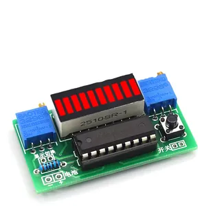 Lm3914 10 Segment 3.7V Lithium 12V Batterij Capaciteit Indicatormodule Vermogensniveau Tester Led Display Elektronische Diy Kits