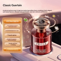 Diffuseur d'air pour voiture en verre, parfum longue durée, parfum léger, unisexe, parfum d'intérieur haut de gamme, désodorisant, porte-gobelet