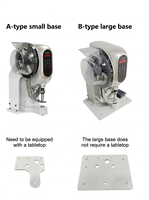 Machine à coudre automatique électrique MC 818T-Q pour boutons-pression et œillets de poulet, avec table et support