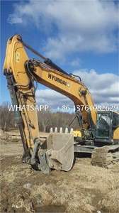 Excavadora de cadenas Hyundai 480LC-9S de alta calidad, usada, en stock, con motor Cummins, cucharón de 2.2m de capacidad, 1 año de garantía, bomba. - Product Image 6