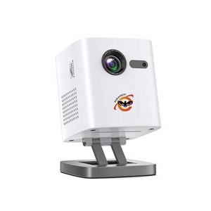 EASUNTECH Pico Wifi Wireless Small Rechargeable Pocket 3D DLP Outdoor Led Smart <b>Android</b> Portable Mini 4K <b>Projectors</b> with Battery - Product Image 2
