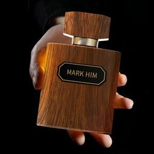 Men Woody EDP <strong>Perfume</strong> 100ml Long Lasting <strong>Oud</strong> Sandalwood Scent Wood Grain Bottle Luxury Gift Box <strong>for</strong> Business Ramadan Gift - Product Image 1